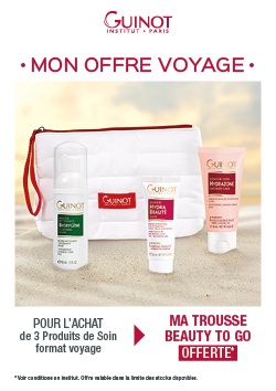 Offre Beauty To Go : vos soins préférés au format voyage